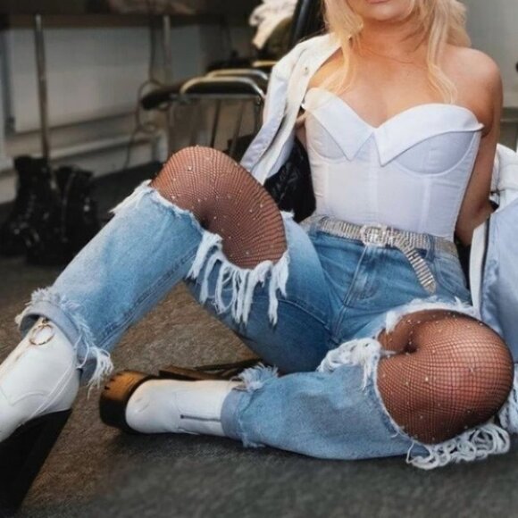 SALE - Ultimate Blow Up Distressed Boyfriend Jeans - Picture 1 of 4